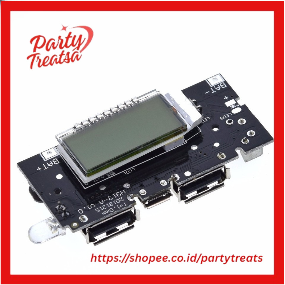 Dual USB 5V 1A 2.1A Mobile Power Bank 18650 Battery Charger PCB Power Module Accessories For Phone D