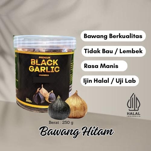 

Black Garlic Tunggal Manika Bawang Hitam Lanang Kualitas Pilihan