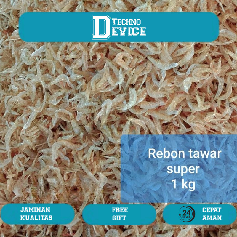 

udang rebon tawar super ( asli tawar ) 1000gram / 1 kg