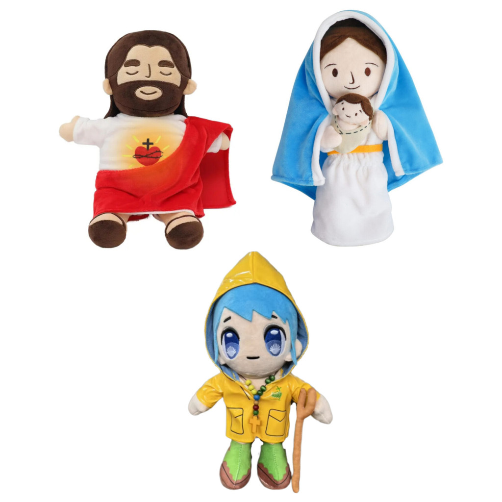 Boneka Yesus Bunda Maria Luce Yubileum Ready Stock Doll Hadiah Gift Souvenir Lucu Natal Paskah Krist