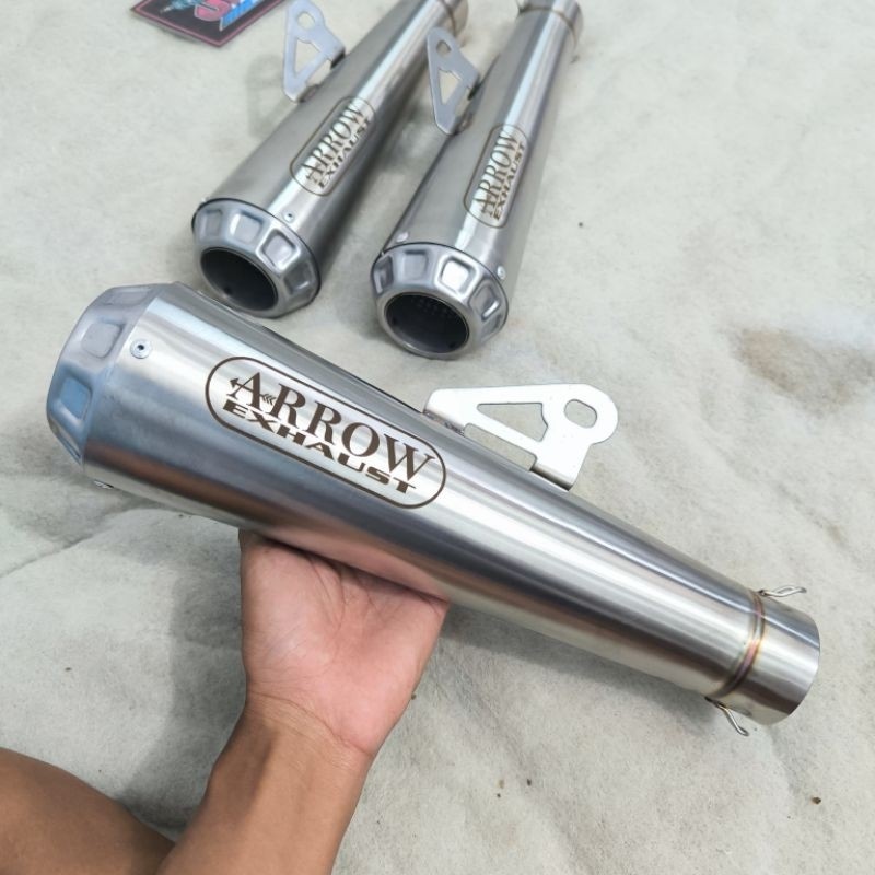 ARROW EKZOS 51MM ARROW RACE PRO MUFFLER ONLY