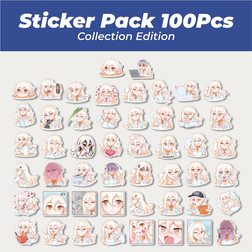 

Hot Stiker IRISH Fairy Girl Cute / gadis peri Lucu Anti Air Stikers Berperekat Waterproof Sticker Decal Buat Motor Helm Buku Journal Koper Casing HP Laptop Botol Minum
