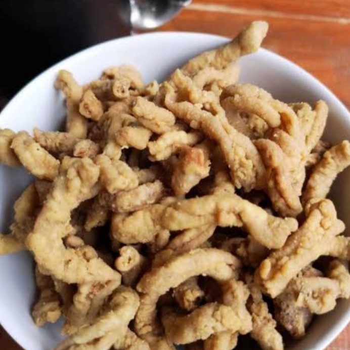 

keripik usus ayam krispi berat 250gram
