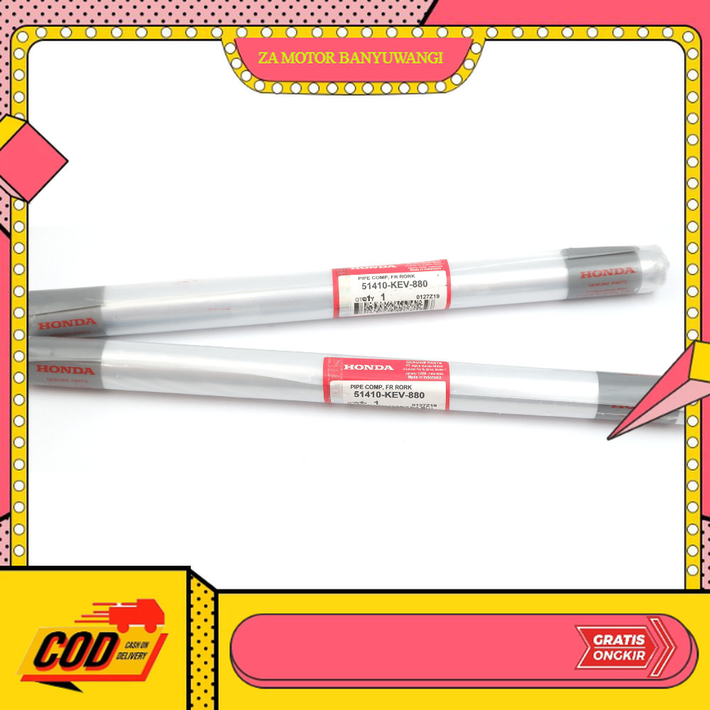 As Shock Depan Supra X Lama Ori / Sok Depan Supra Fit Lama Alloy Baja Karbon