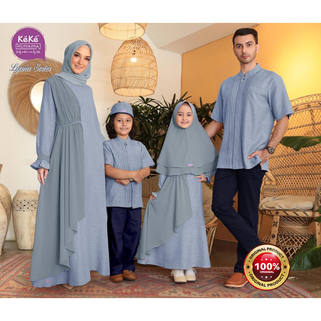 GDK SR LYANA SERIES / Gamis lyana by KeKe / Gamis keke dewasa