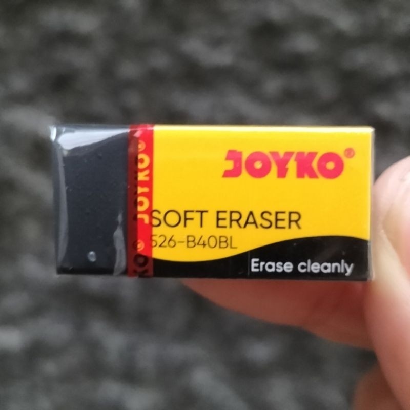 

PCS/ Penghapus/ stip hitam kecil JOYKO B40BL -ARM