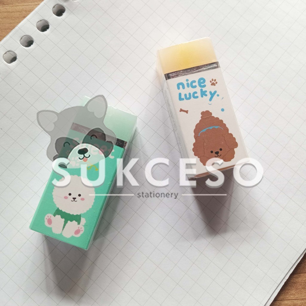 

Fancy Penghapus Karet A-360 Sweet Dog PVC Eraser Motif Lucu