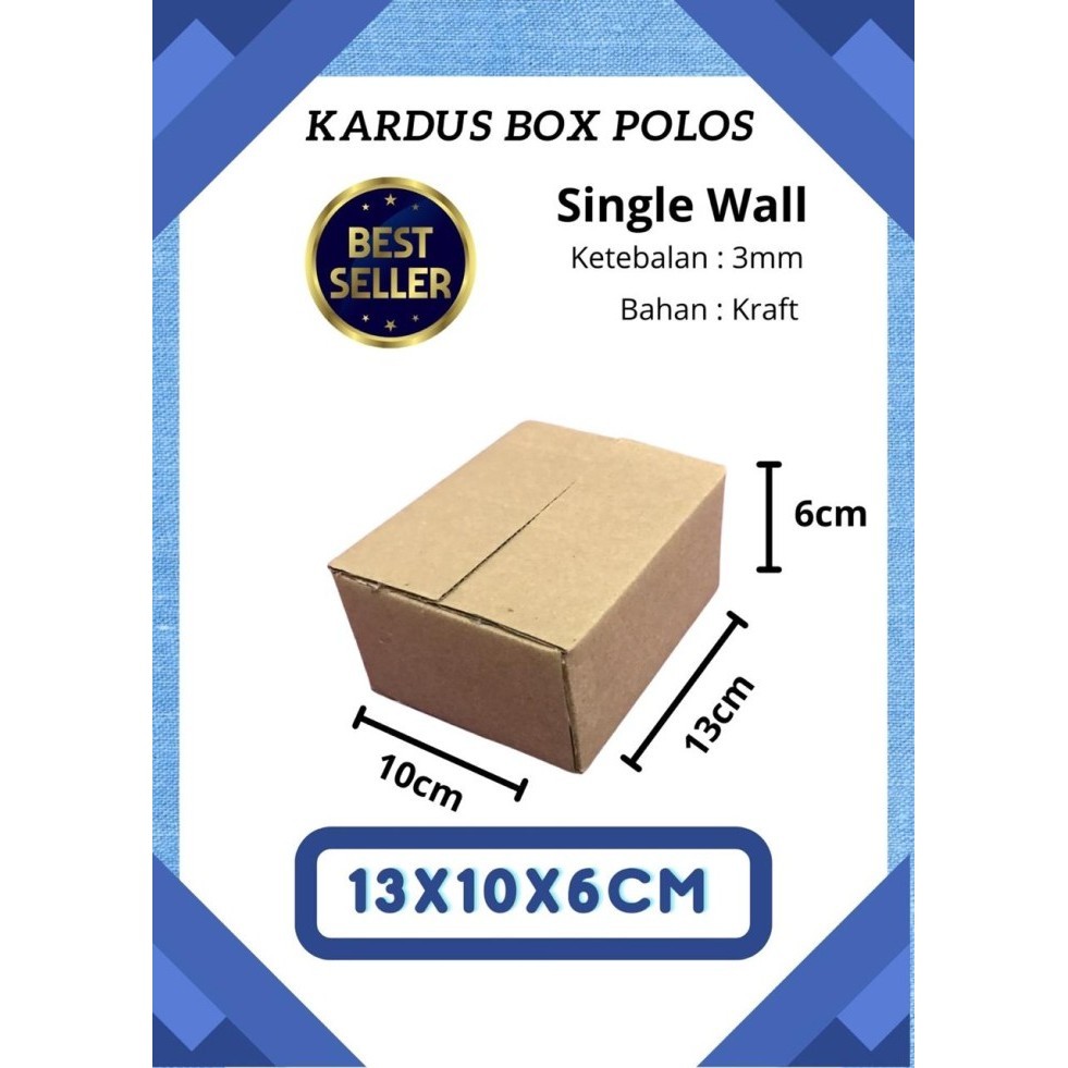 

Kardus Karton Box uk 13x10x6 cm