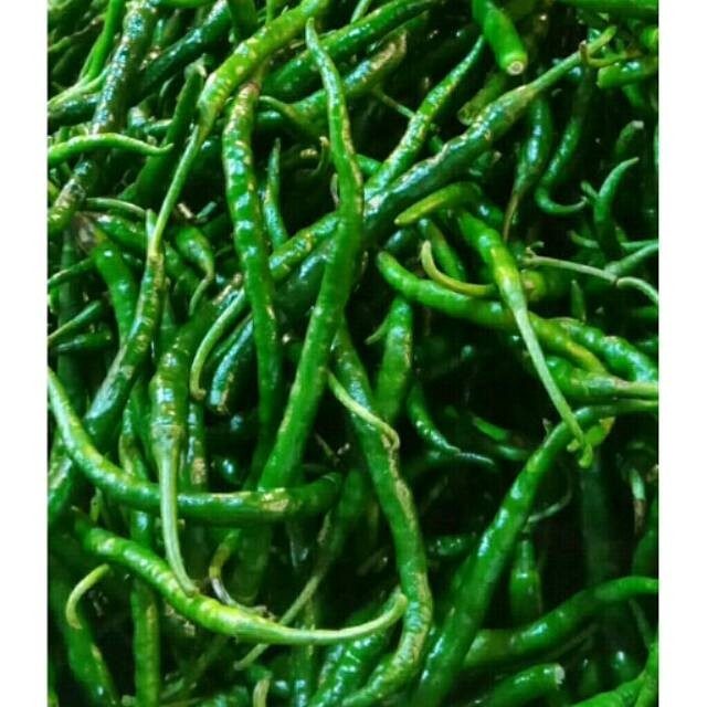 

Cabe hijau keriting / 250 gram