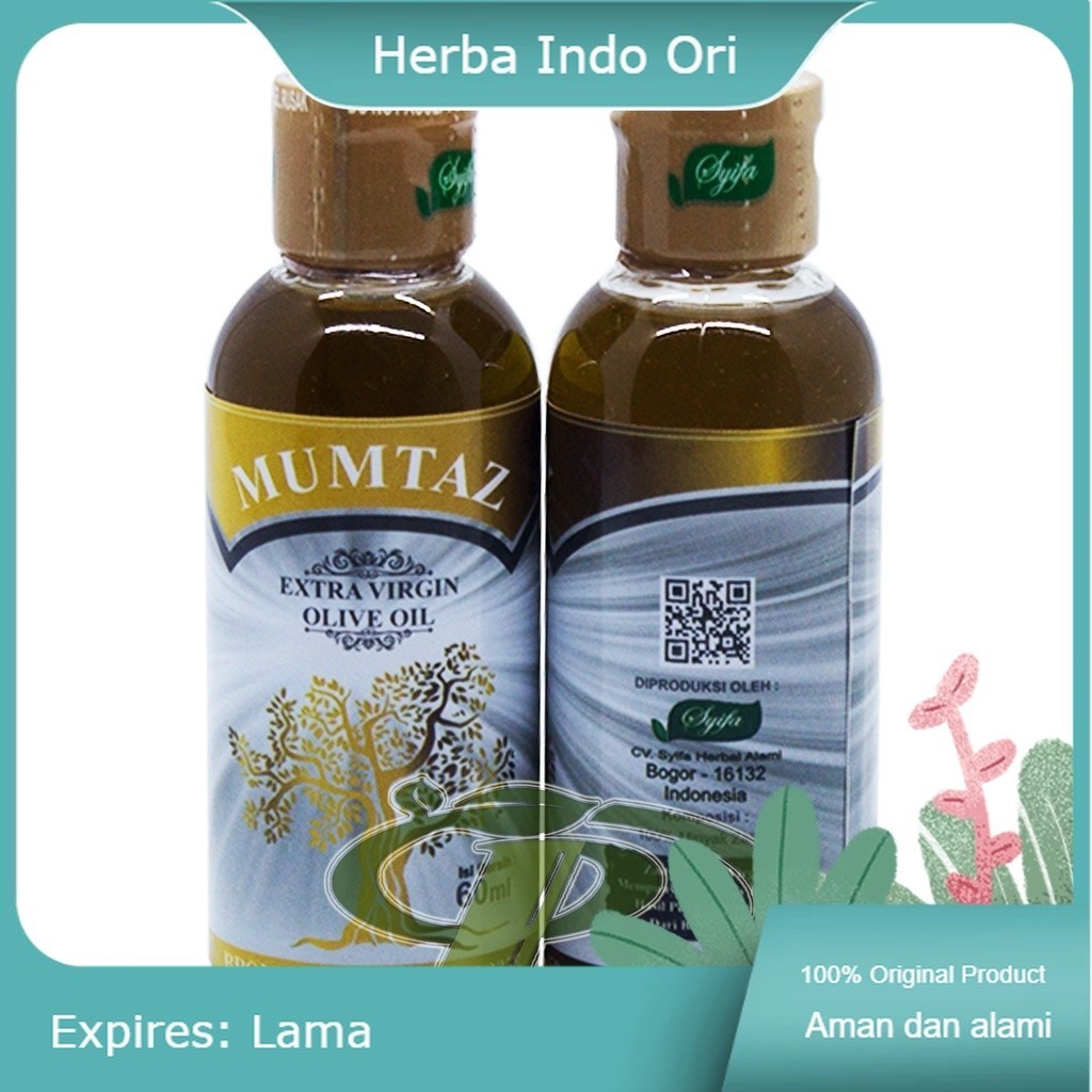 Minyak Zaitun Mumtaz 60 ML Extra Virgin Original