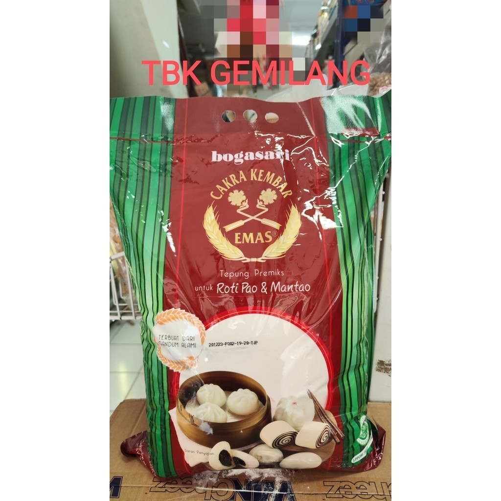 

TERJUAL Tepung cakra kembar emas CKE Roti, Oriental, Pao - Pao & Mantao