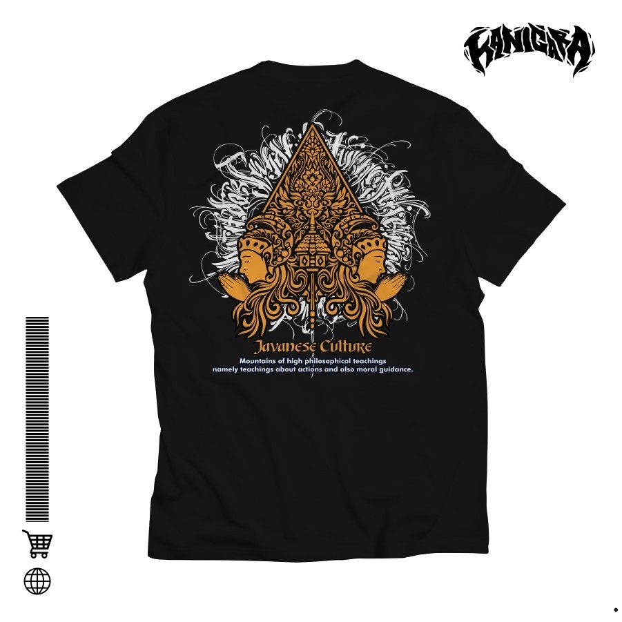 Kaos Javanese Culture / Kaos Jawa / kaos wayang gunungan