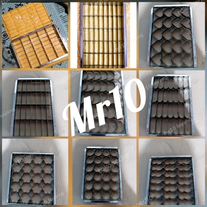 

TERJUAL cetakan kastengel bingkai/cetakan kue kering bingkai bahan stainless - bingkai oval
