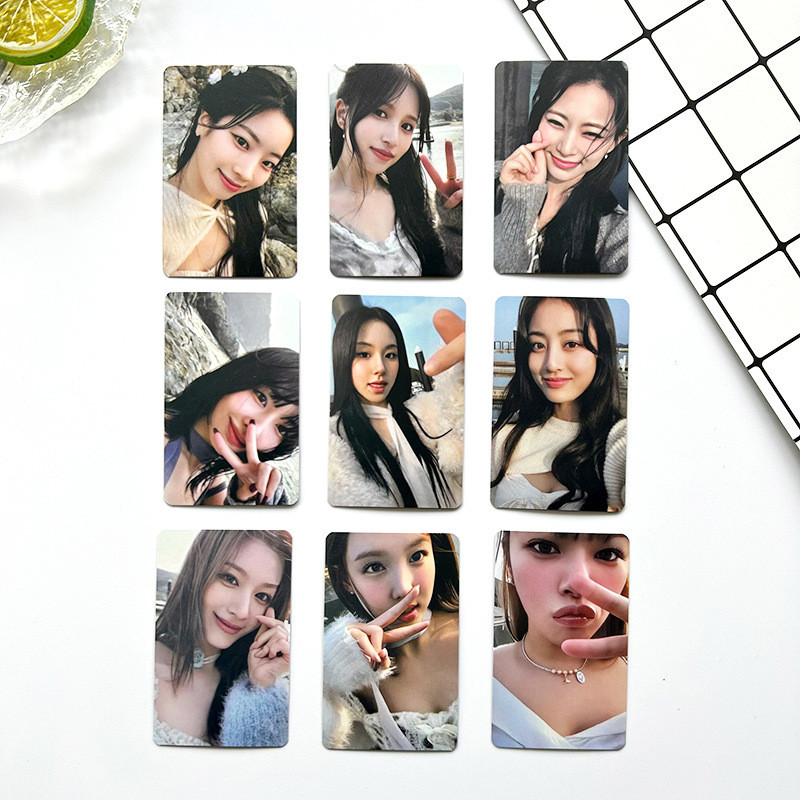 

9PCS/Set Kpop TWICE With YOU-th New Album Photocards LOMO Card for Fans Collection Photo Cards Gift
