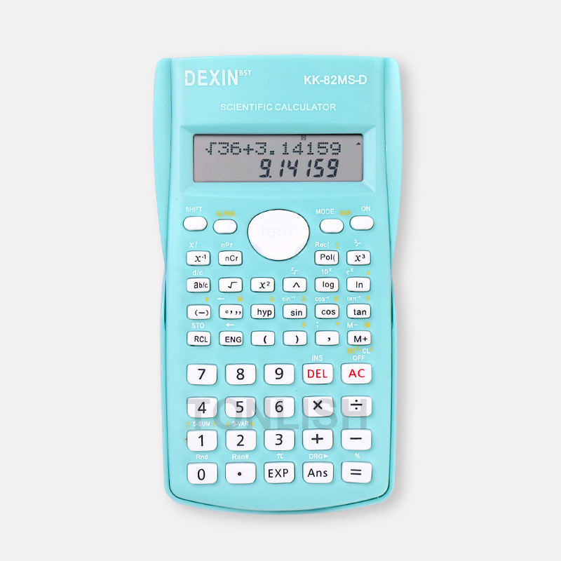 

240 Scientific Calculator Students Stationary Calculating Tools Exam Function Creative 4 Colors Calculator