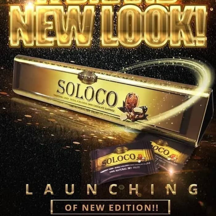 New   ((SOLOCO)) CANDY ASLI ORIGINAL 12Pcs Permen Coklat Stamina  Terbukti