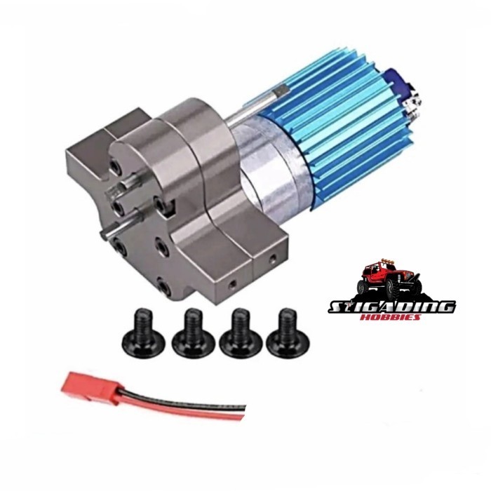 OG99 GEARBOX SINGLE SPEED METAL 370 MOTOR FOR MN WPL