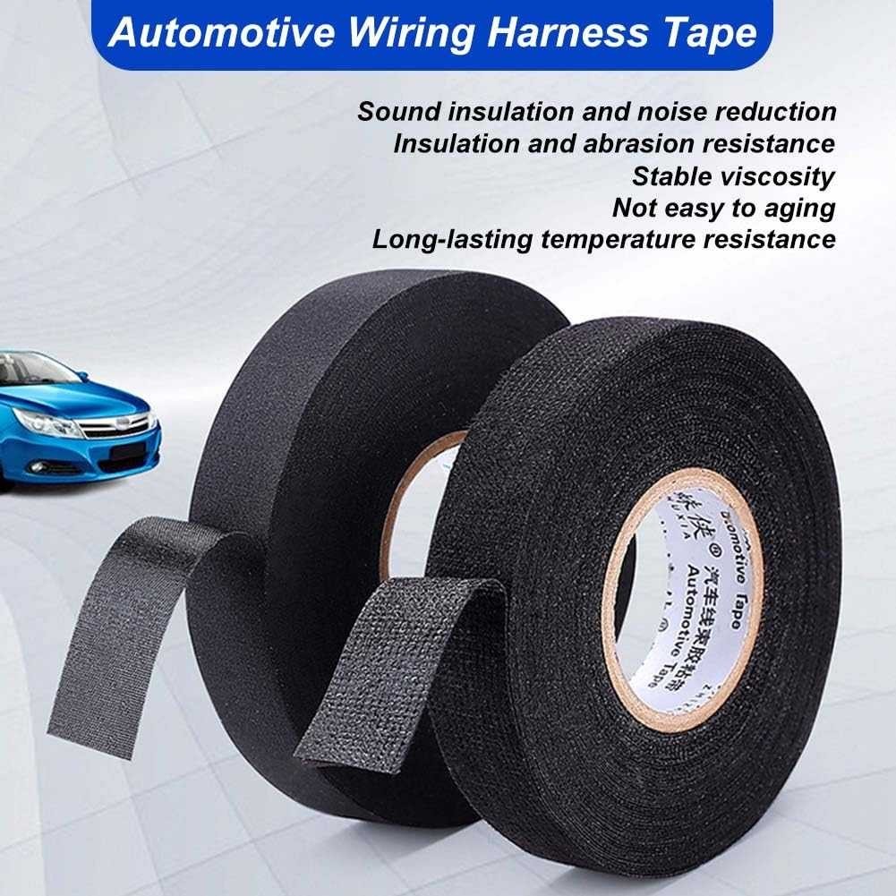 

Mayitr AG Lakban Kabel Listrik Adhesive Cloth Wiring Tape 15M 19mm - BI298