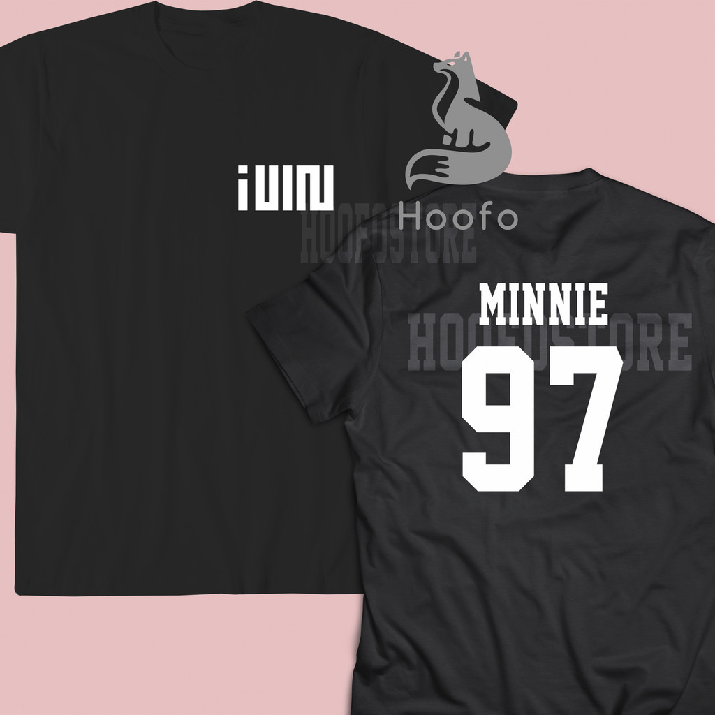 HOOFO APPAREL Baju Kaos Korea GIDLE Shuhua Yuqi Minnie Miyeon Soyeon Soojin Wanita