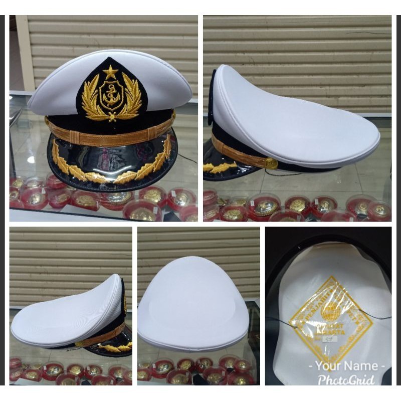 TOPI PET PELAYARAN SATU RAY/ TOPI PELAYARAN/TOPI PELAUT