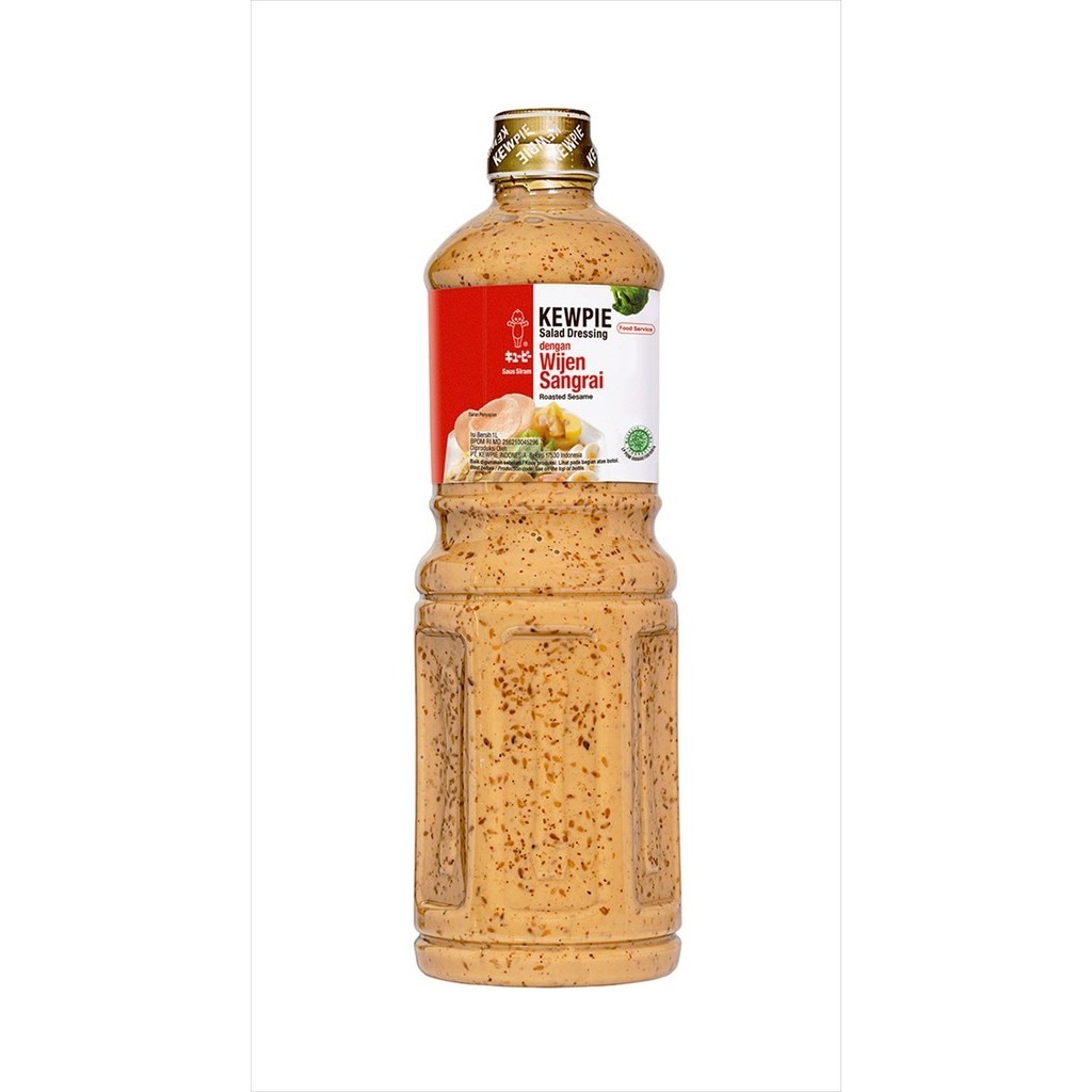 

Kewpie Salad Dressing Wijen Sangrai Roasted Sesame ( Saus Cocol ) - 1L