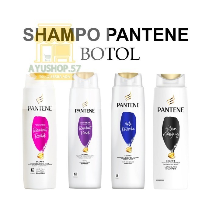 

SHAMPO PANTENE BOTOL - 130ML, RAMBUT RONTOK - AYUSHOP57