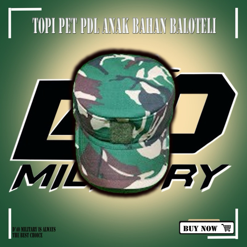 Topi Pet PDL anak Loreng