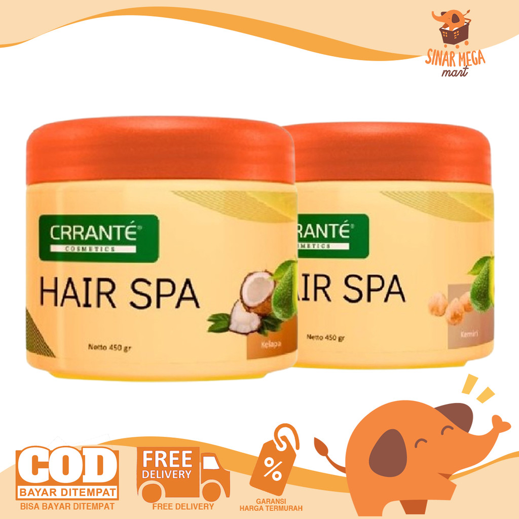 Crrante Creambath Hair Spa Krim Perawatan Rambut 475gr
