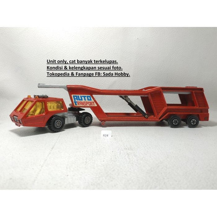 KH27 Vintage Matchbox Lesney Superkings K-10 Car Transporter England Unit Only 1/64