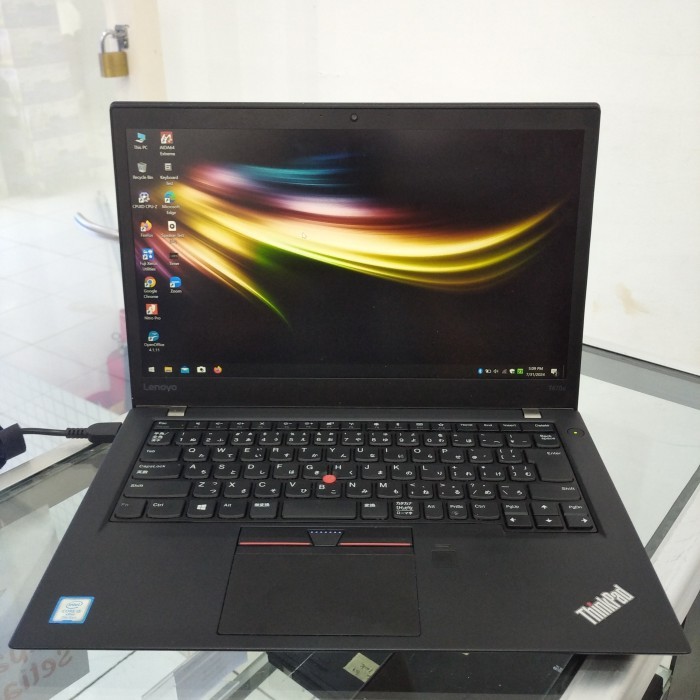 Laptop bekas Lenovo T470s Ram 16GB  core i5 gen7 slim murah