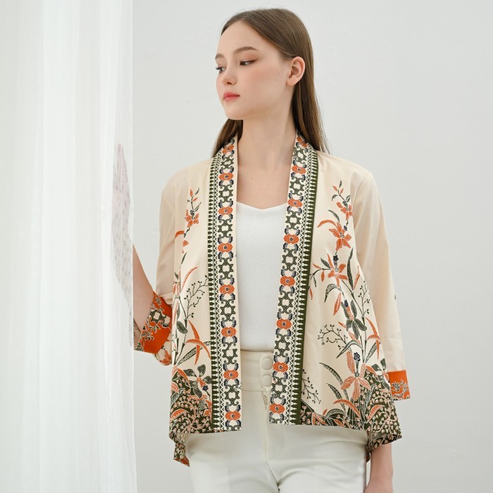Outer / Cardigan Batik Wanita Motif Batik - 241 UAS