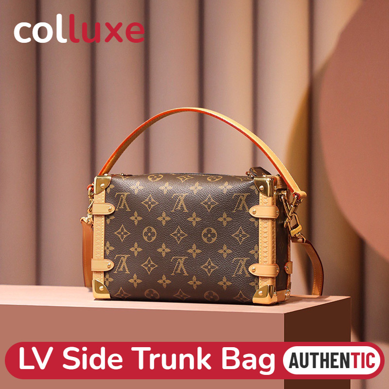 Loui*s Vuitton LV Side Trunk Bag Ladies Handbag M46358