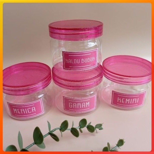 Stiker Bumbu Pink Waterproof (Type 4) - Colorfulolshop 12