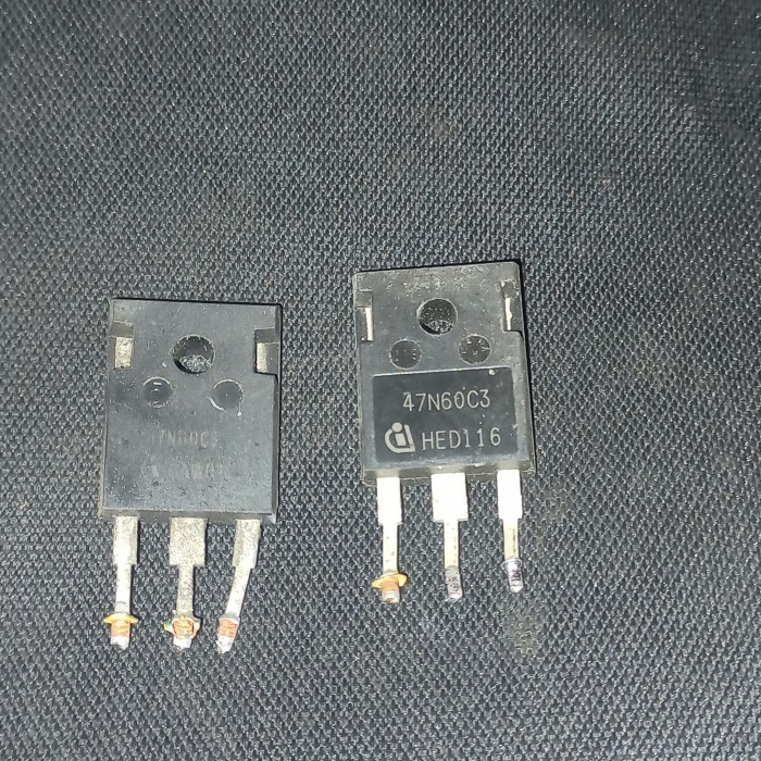 Mosfet FET 47N60C2 original 47N60 bekas Transistor TR cabutan igbt A