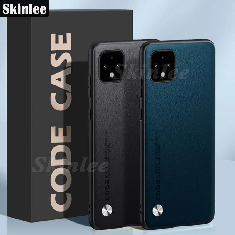 Casing Google Pixel 4 XL Carbon Fibre Leather Silicone Protection Phone cover For Google Pixel 4 4XL