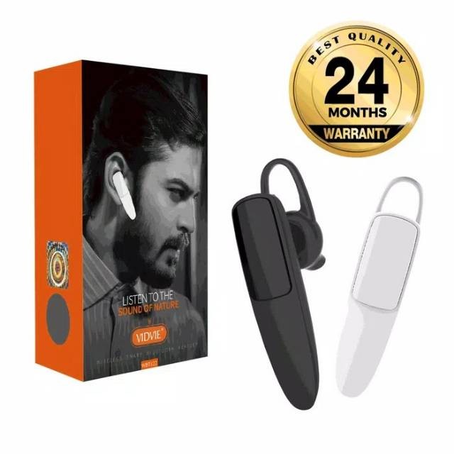 VIDVIE WIRELESS EARPHONE BT822 BLUETOOTH / HEADSET / HANDSFREE