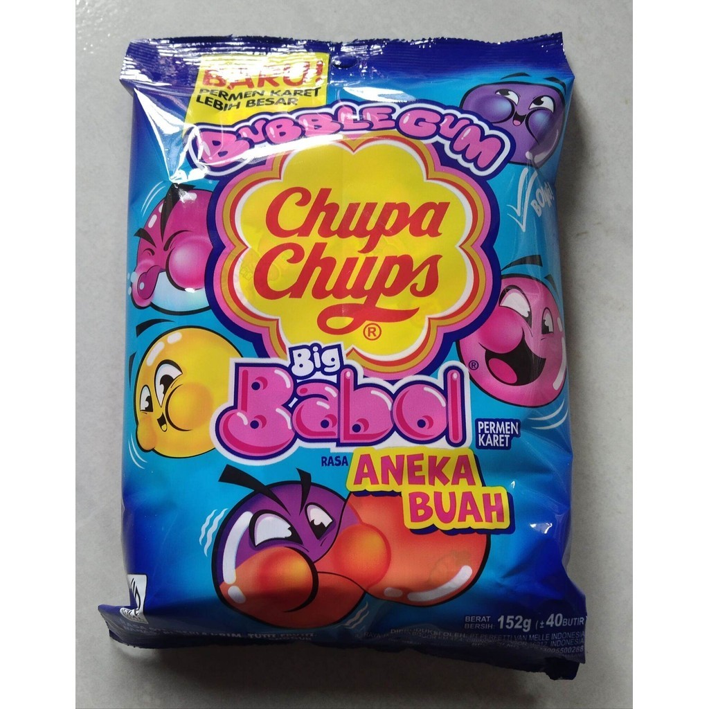 

Chupa Chups Big Babol rasa aneka buah 152g