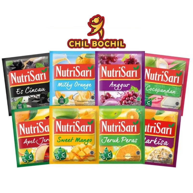 

NUTRISARI RENCENG 14 GRAM X 10 SACHET - ALL VARIAN (JERUK PERAS, AMERICAN SWEET, DLL)