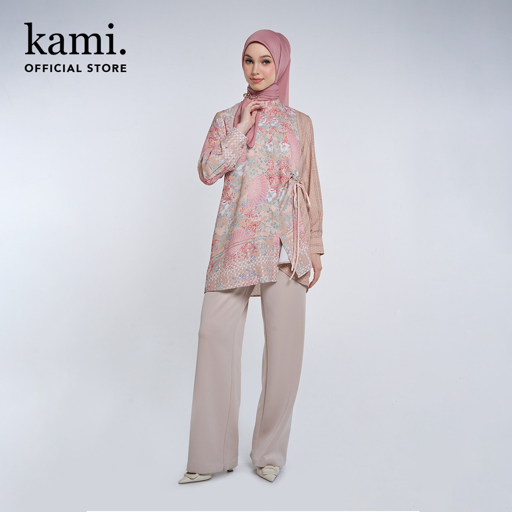 Kami Elen Drawsting Tunic Wanita