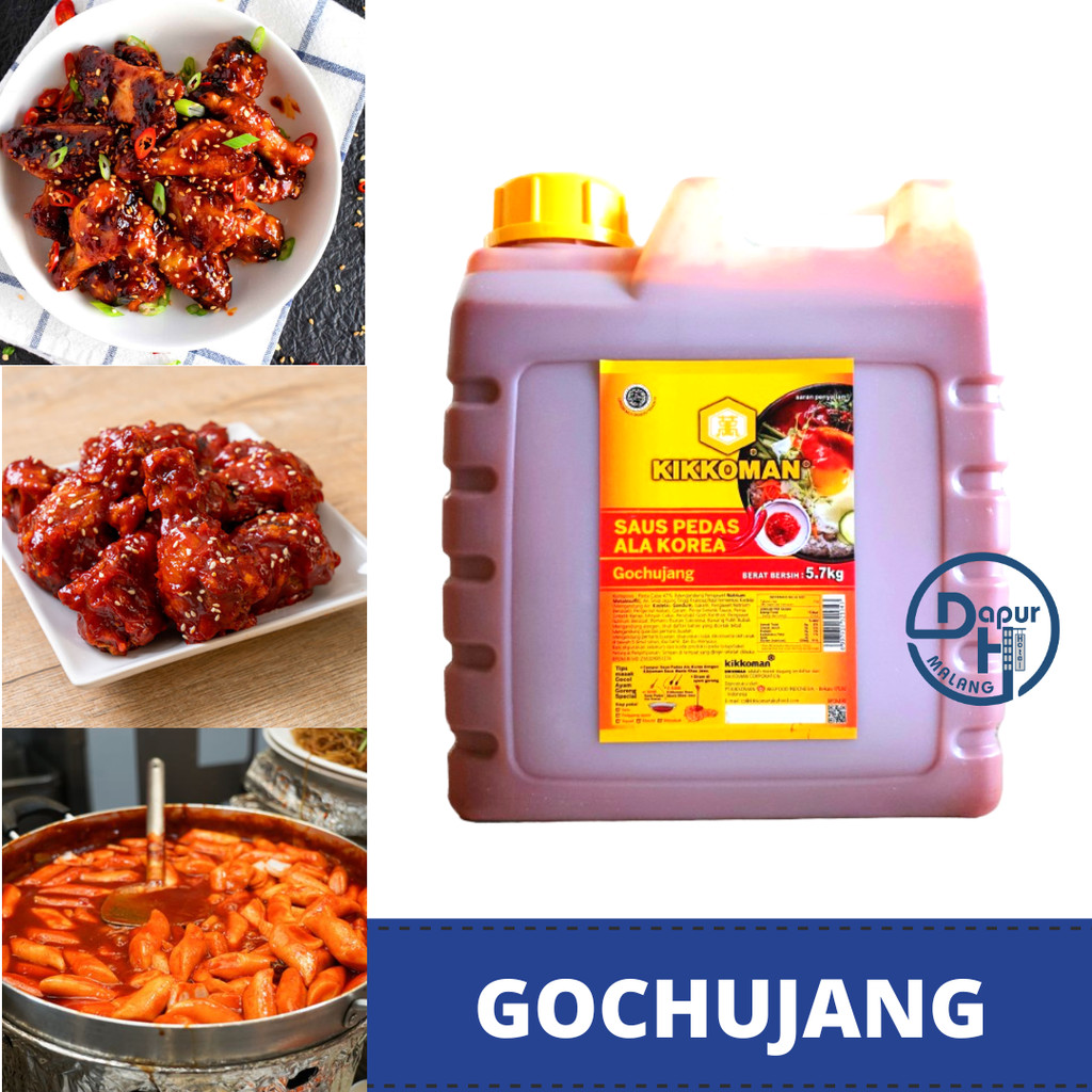 

KIKKOMAN Gochujang Sauce 5,7 Kg Halal--MLG