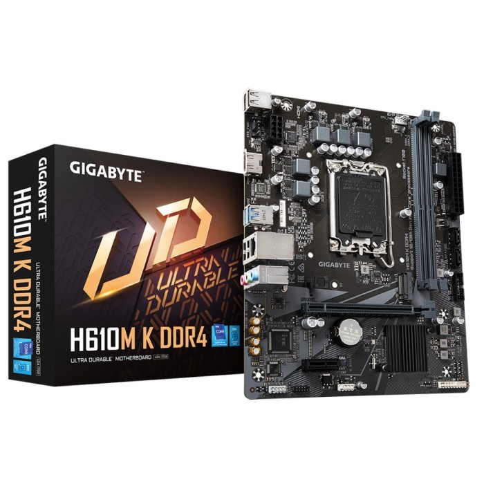 GIGABYTE H610M K DDR4 (Intel LGA 1700, Gen12)