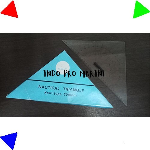 

Tif Penggaris Mistar Segitiga Marine Kelautan Camon 300mm