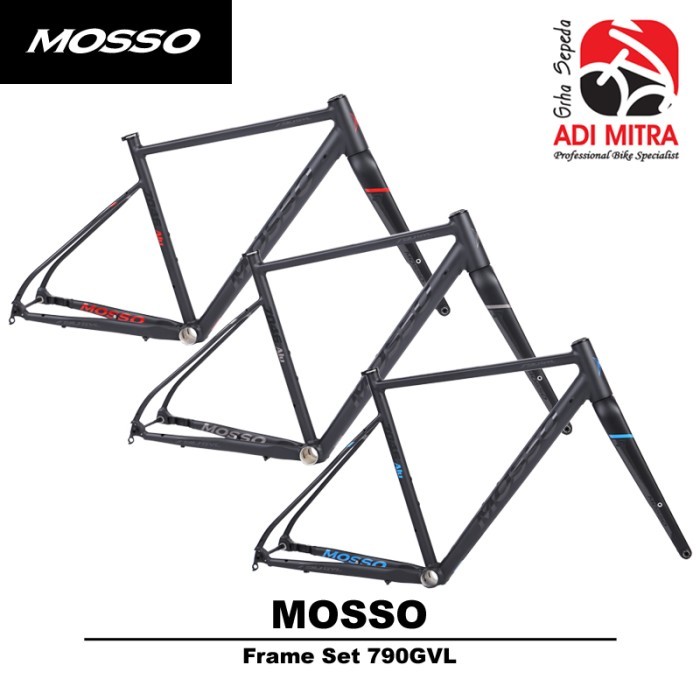 Mosso 790GVL Frame Set Sepeda Gravel [700C] Alloy