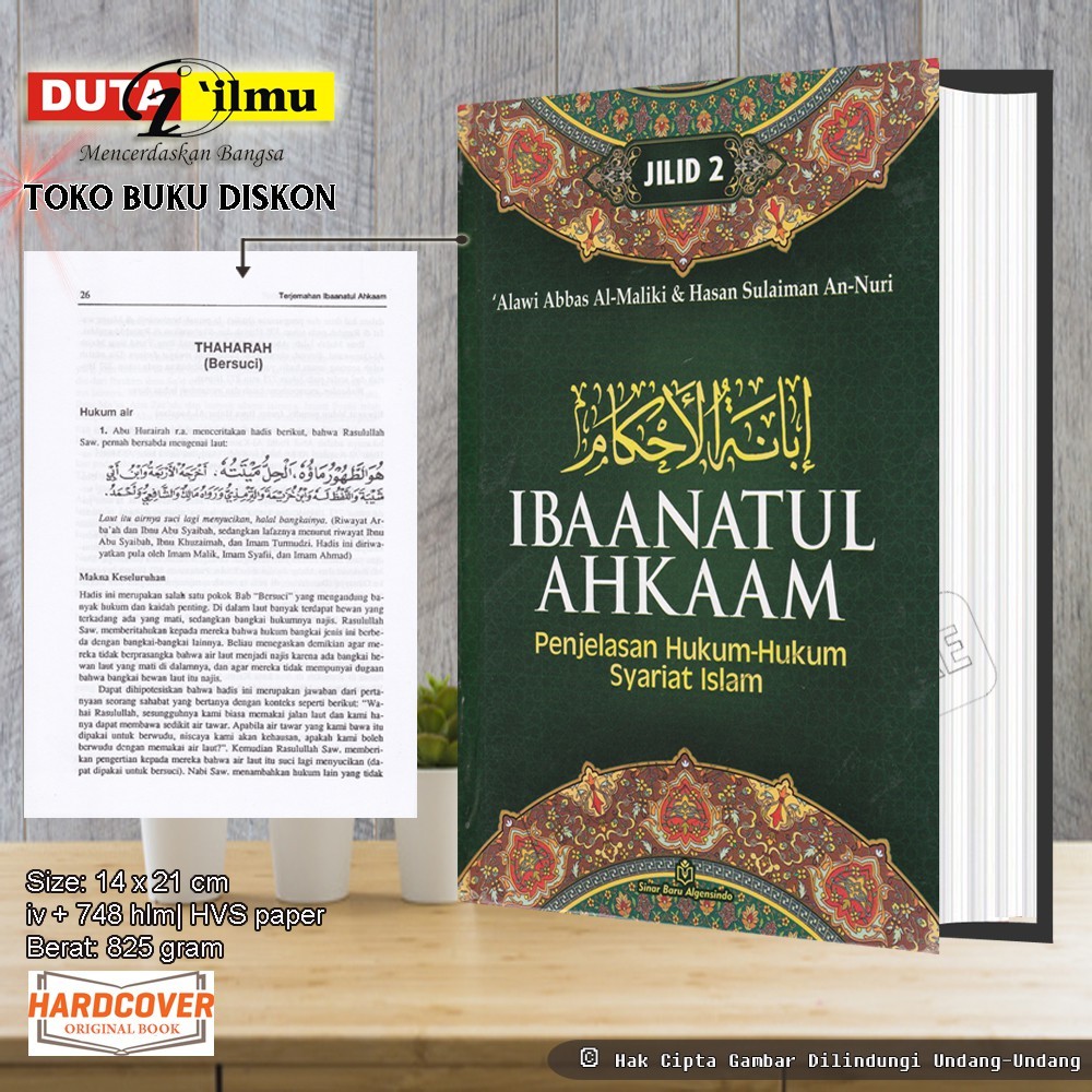 Terjemah Kitab IBANATUL AHKAM Jilid 2 (Budayan bertanya sebelum membeli)