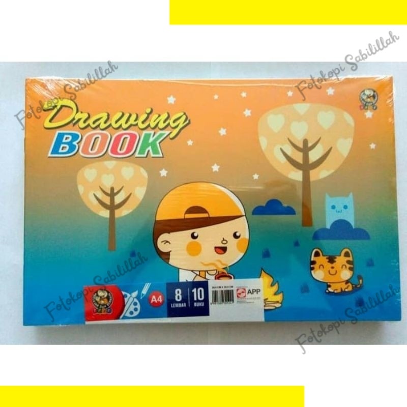 Buku Gambar Dodo A4 / Buku Gambar A4 Dodo isi 10 buku