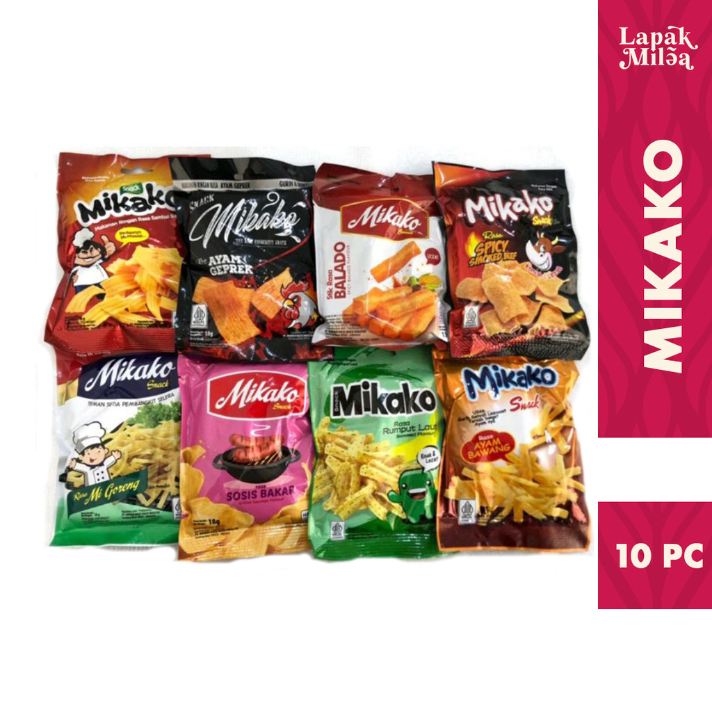 

Mikako Snack Aneka Rasa Isi 10pcs