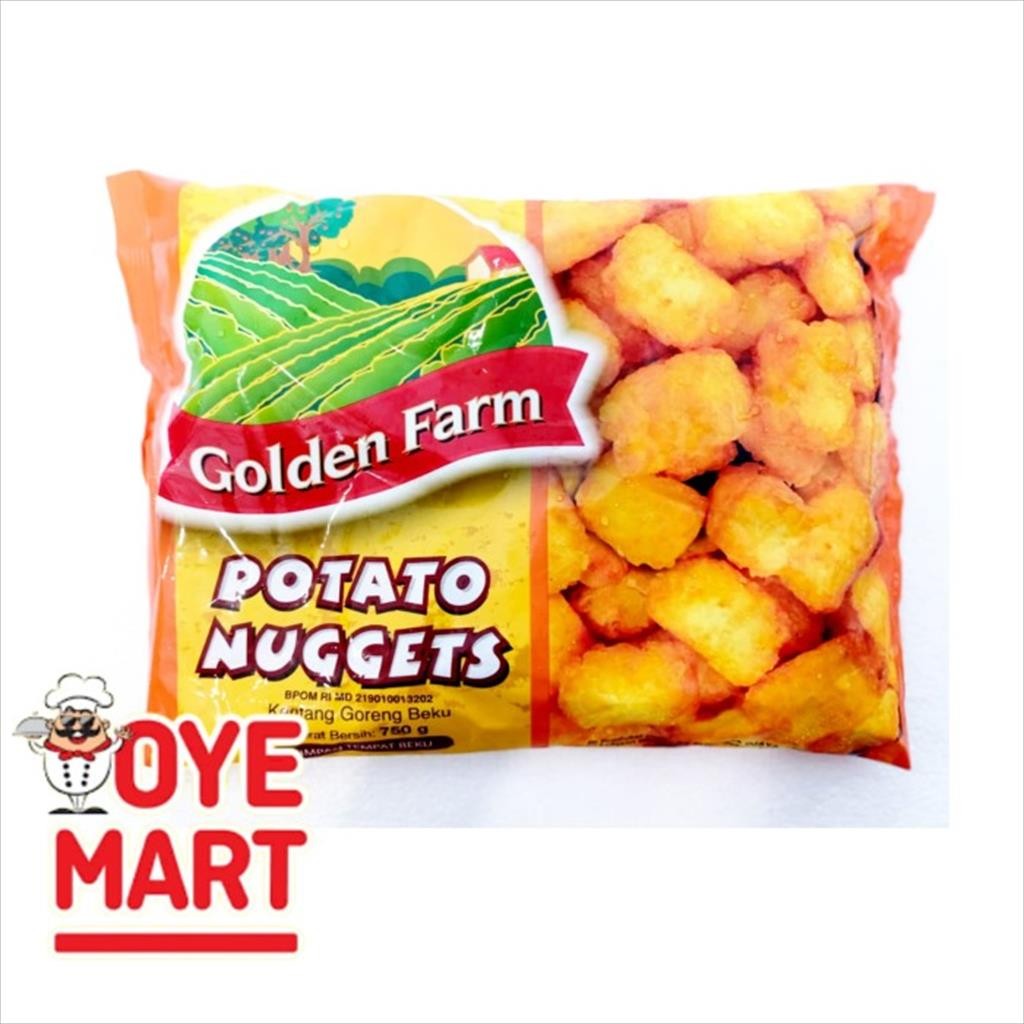 

GOLDEN FARM POTATO NUGGETS 750GR