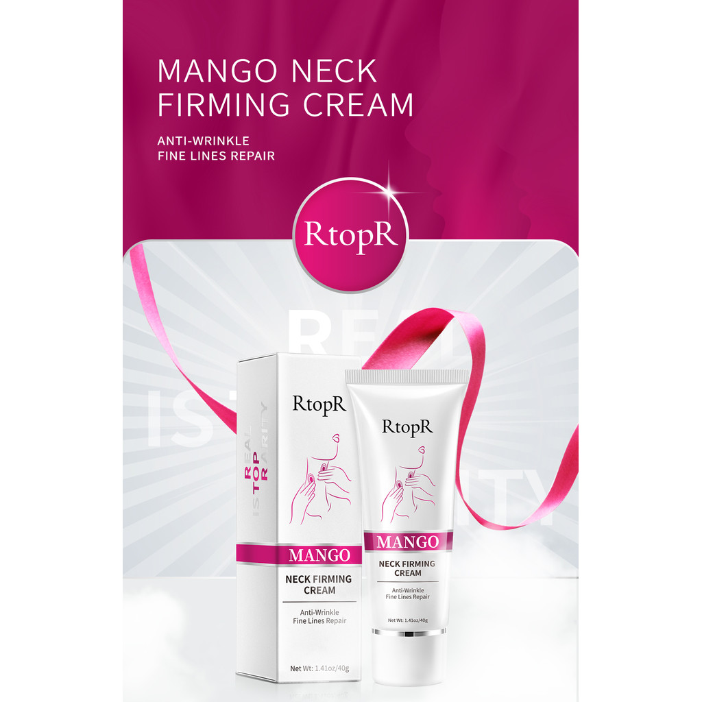 RtopR Neck Firming Wrinkle Remover Cream Rejuvenation Firming Skin Whitening Moisturizing Shape Beau