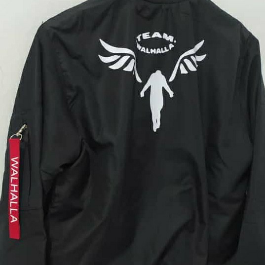 ✨BISA COD✨ -tokyo revengers jaket walhalla team anime valhalla - Hitam, XXL