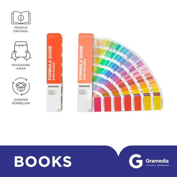 

Gramedia MKG - Pantone GP1601B Formula Guide Solid Coated And Uncoated